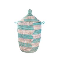 Seagrass hamper, laundry basket