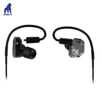 hybrid driver balanced armature and titanium unit MMCX detachable headphone