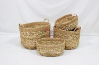 Handmade Oval Basket â€“ Eco-Friendly Water