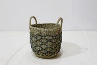 Eco-Friendly Woven Seagrass Basket With