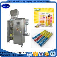 Multi-Lanes Side Sealing Long Bag LiquId Packing Machine