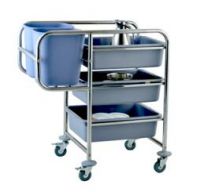 Dinning Plate Collecting Cart