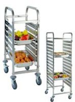 Stainless steel Tray Trolley 