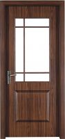 Eviar Interior Wooden Frosted Glass Bathroom Door