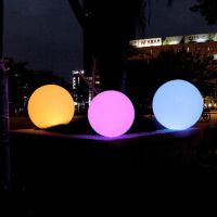 illuminated led light globe glowing ball