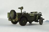 New eaxroys 1:6 Scale 1/4ton Utility Truck Willys MB jeep handmade Metal Model