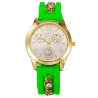 Custom Geneva Sport Silicone Watches for Women (DC-1020)