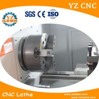 automatic bench CNC lathe machine CK6140 for metal cutting