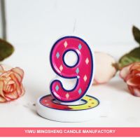 New item 0-9 decoration novelty birthday candle number