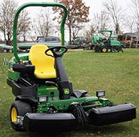 JOHN DEERE PRECISION CUT 2500 B SPINDELMÃHER AUFSITZMÃHER GRÃNSMÃHER GOLFPLATZ 