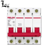 High Quality Delixi 4P Miniature Circuit Breaker DZ47s