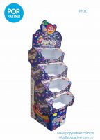 Rainbow Candy Cardboard Floor Display