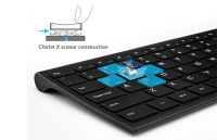 Universal 2.4G wireless rechargeble keyboard