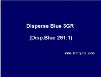 disperse dyestuff  Blue 3GR 291ï¼1 300% presscake