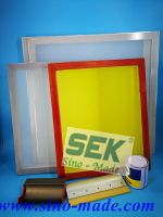 Aluminum screen printing frame