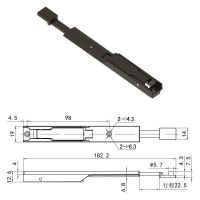 European style aluminium door bolt