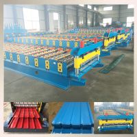 metal roofing roll forming machine