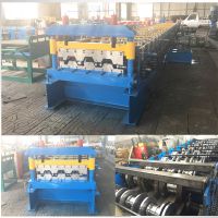 Floor deck roll forming machine