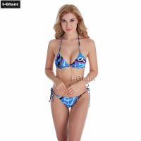 I-Glam Dream Printed Sexy Women Brazilian Bikini Swimwear