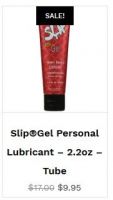 SlipÂ®Gel Personal Lubricant â�� 2.2oz â�� Tube