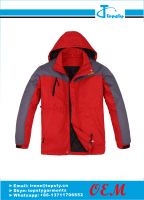 customized high quality polyester winter jacket 