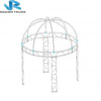 Big Curved Arched Aluminum Stage Roof Truss System for Exhibition and Event