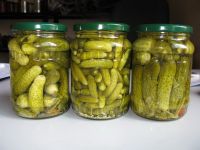 Vietnamese Canned Pickled Cucumber In Glass Jar