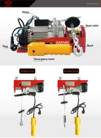 mini electric wire rope hoist