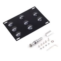 FRONT BUMPER TOW HOOK LICENSE PLATE