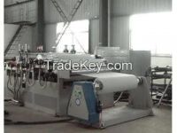 Professional plastic sheet making machine with extruder and calender