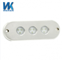 45w 316L satinless steel marine lighting underwater led strip light