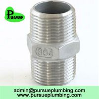 CE ISO certified BSP, NPT SS threaded fitting