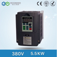 High Quality 380V 5.5kw 13A Frequency Drive Inverter CNC Driver CNC Spindle motor Speed control,Vector converter