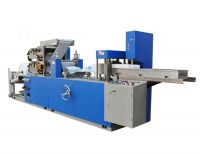 Napkin paper folding machine