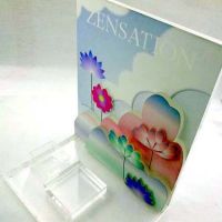 Acrylic Cosmetic Counter Display Stand