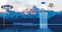 IDEAL WATER  NATURAL SPRING WATER (DRINKING BOTTLED WATER) 8.23 Ph