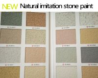 natural colorful Building coating imitation stone wall paint Wall spraying decration material