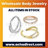 Wholesale Titanium Hinged Segment Rings