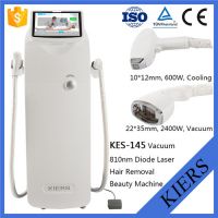 High power big spot vacuum diode laser hair removal machine