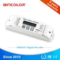 Bincolor LED DMX512 Signal Decoder