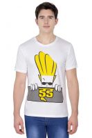 Johnny Bravo &acirc;�� Date Knight White T-Shirt