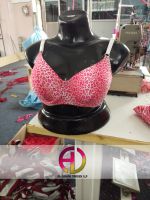 Leopard Skin Bra Organic Breathable  