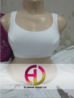 Comfortable Active White Bra 