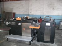 Automatic stop and turn round silk screen printers