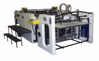 Automatic stop and turn round silk screen printers 