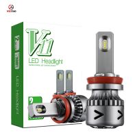 Weiyao wholesale led car headlight H11 white color car led headlamp CSP