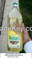 REFINED AND CRUDE  sunflower oil