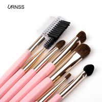 professional new 7pcs Makeup Brushes Tool Blending eyeshadow Blush eyelashes cosmetics makeup