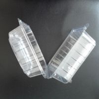 Food grade disposable plastic PET cake box