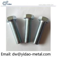 DIN933 bolt, High strength bolt, TC bolt, hex bolt